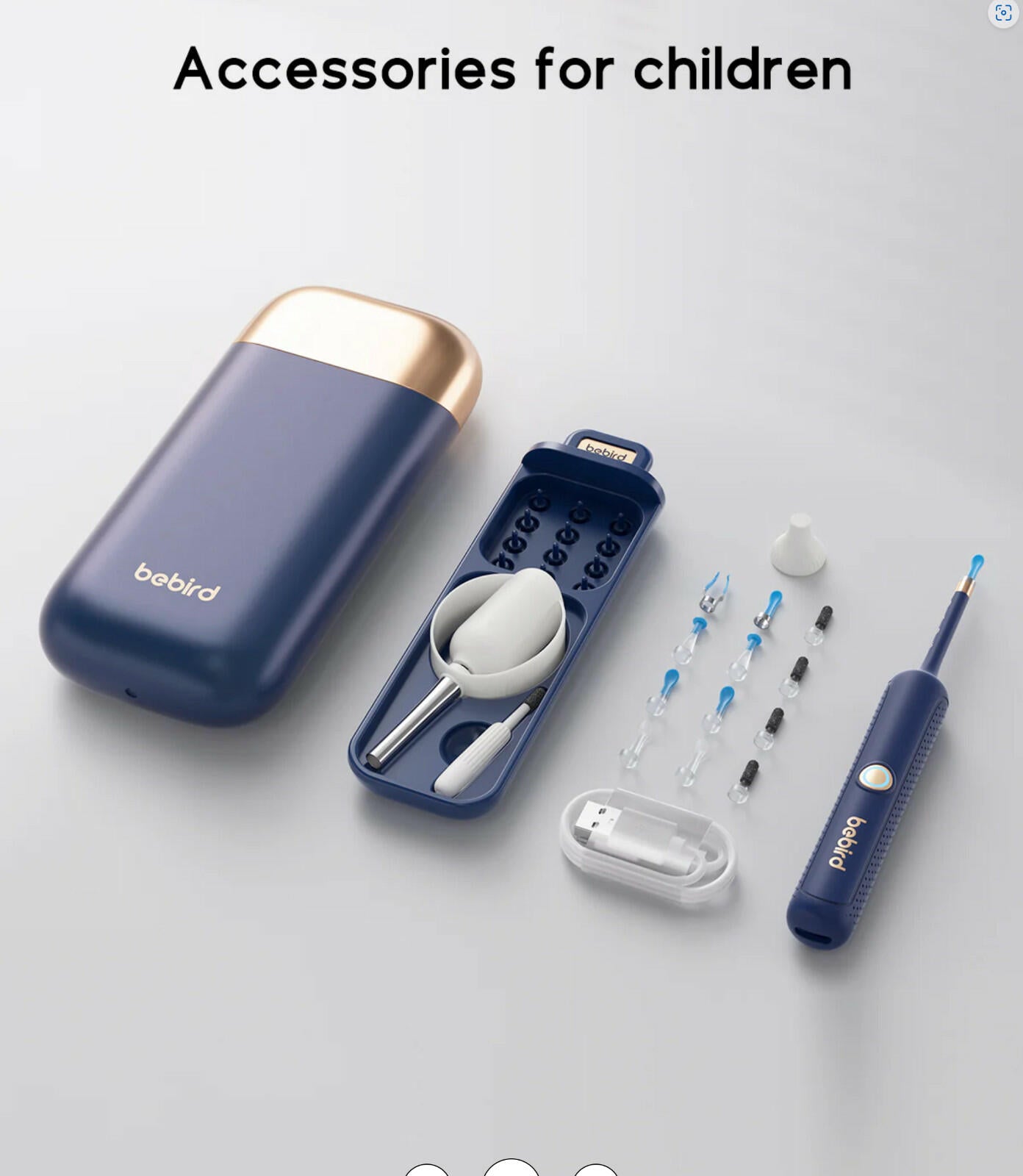 Bebird EarSight Plus Camera Ear Cleaner D39R - Blue