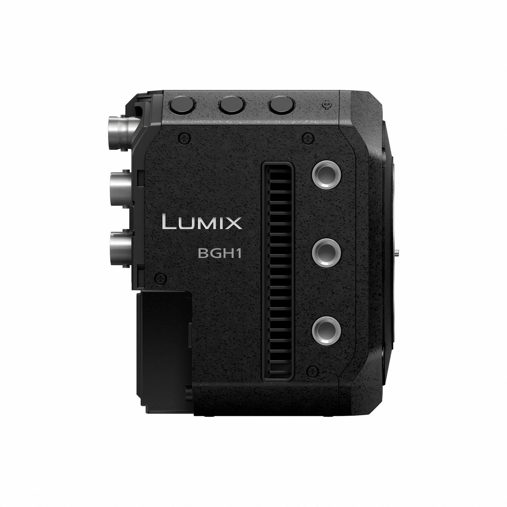 Panasonic LUMIX BGH1 4K Box Mirrorless Camera +Livestreaming, Camera Only, Black