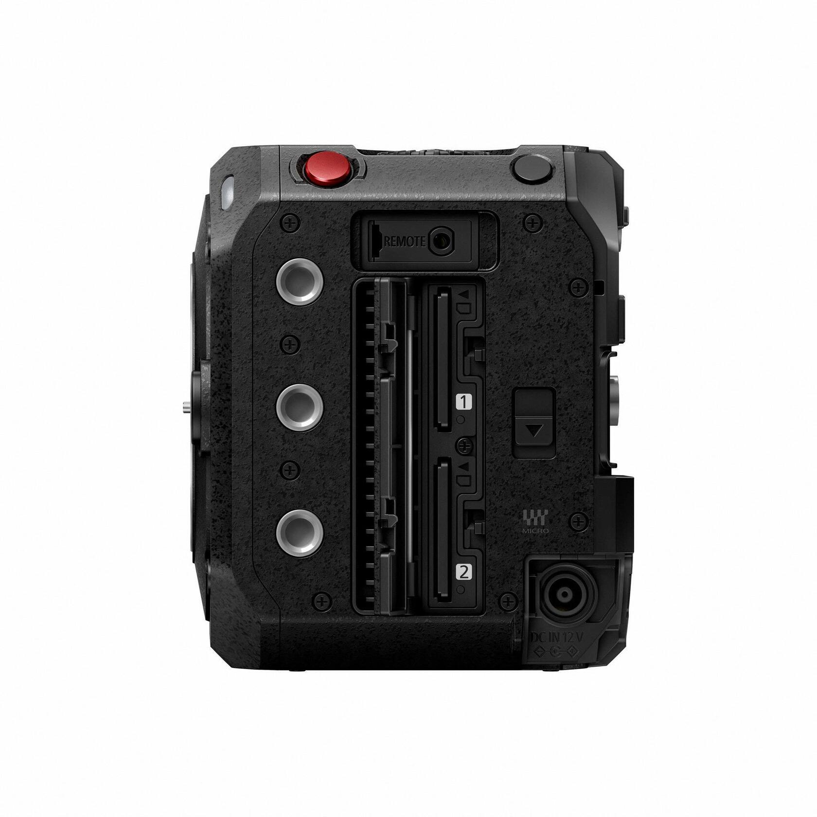 Panasonic LUMIX BGH1 4K Box Mirrorless Camera +Livestreaming, Camera Only, Black