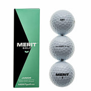 Merit M1 Junior Golf Balls, 12 Pack - For Kids 13-17, Swing Speeds Over 80 MPH