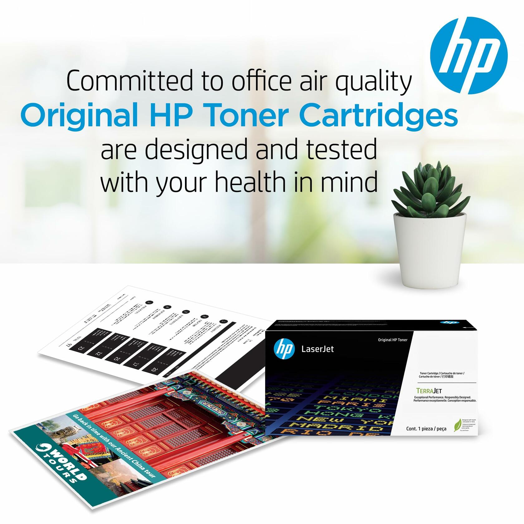 HP 202X Cyan, Magenta, Yellow High-Yield Toner Cartridges for HP Printers, 3pk