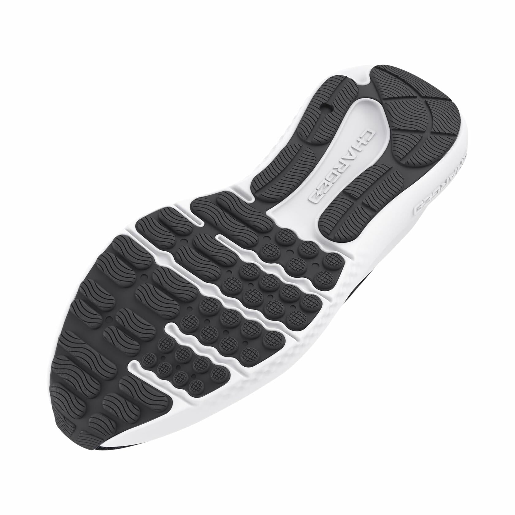 Under Armour Men's Charged Surge 4 Running Shoes, Black/Anthracite/White, Size 8