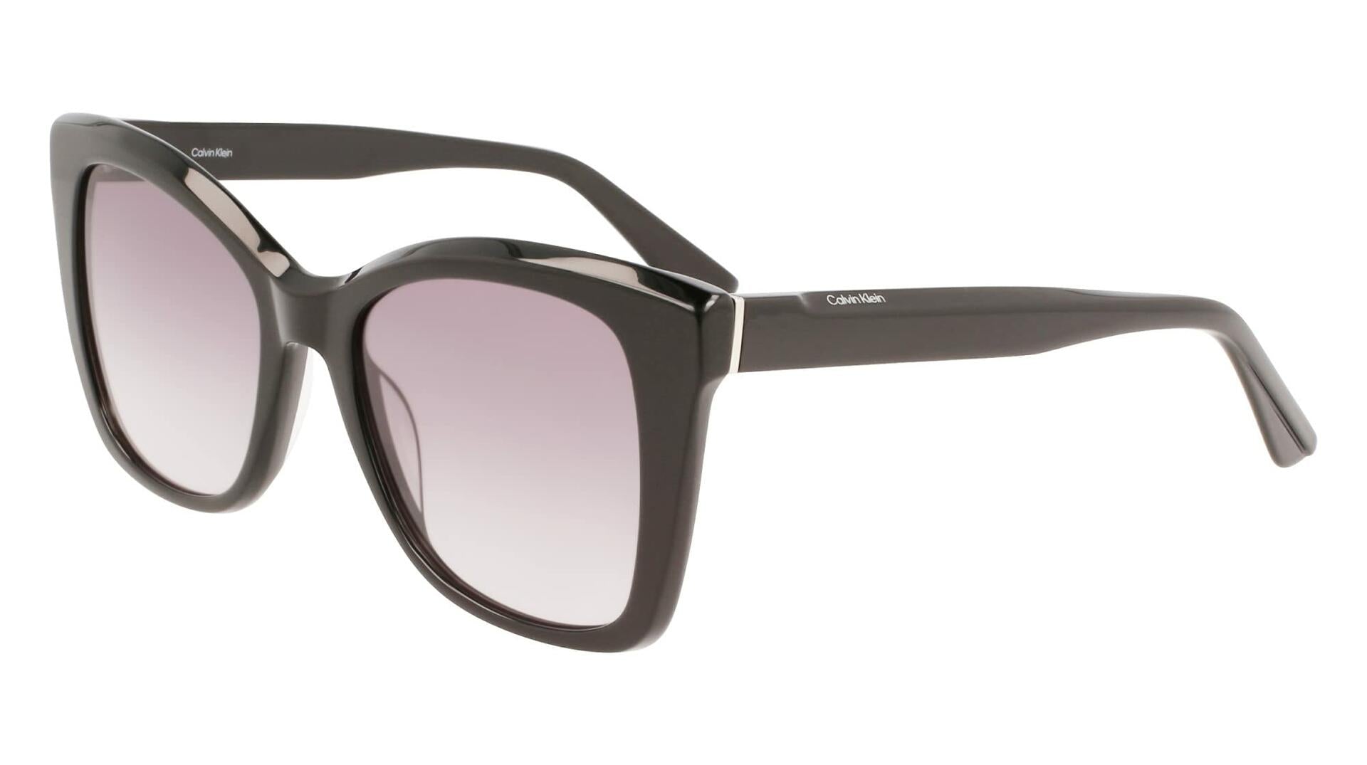 CALVIN KLEIN Women's Butterfly Sunglasses - Black Gray Gradient CK22530S
