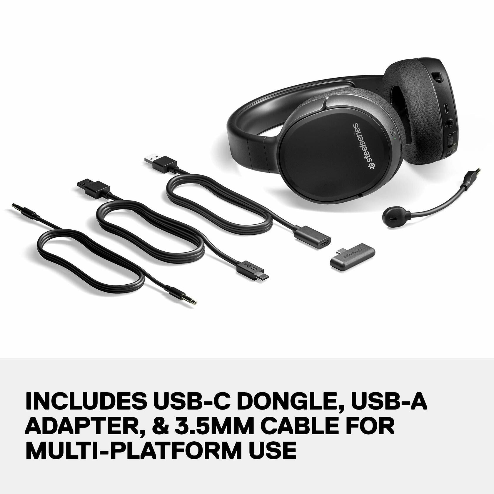 SteelSeries Arctis 1 Wireless Gaming Headset for Playstation (Black)