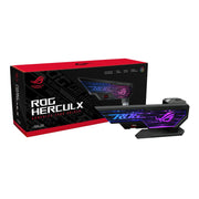 ASUS ROG Herculx Graphics Card Anti-Sag Holder, Inc. Spirit Level, Aura Sync RGB