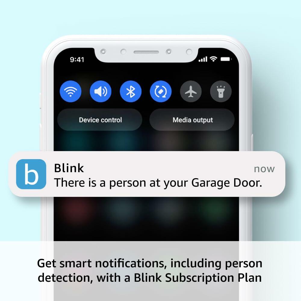 Blink Mini 2 Indoor/Outdoor Plug-in Smart Security Camera, 1080p HD (Black)
