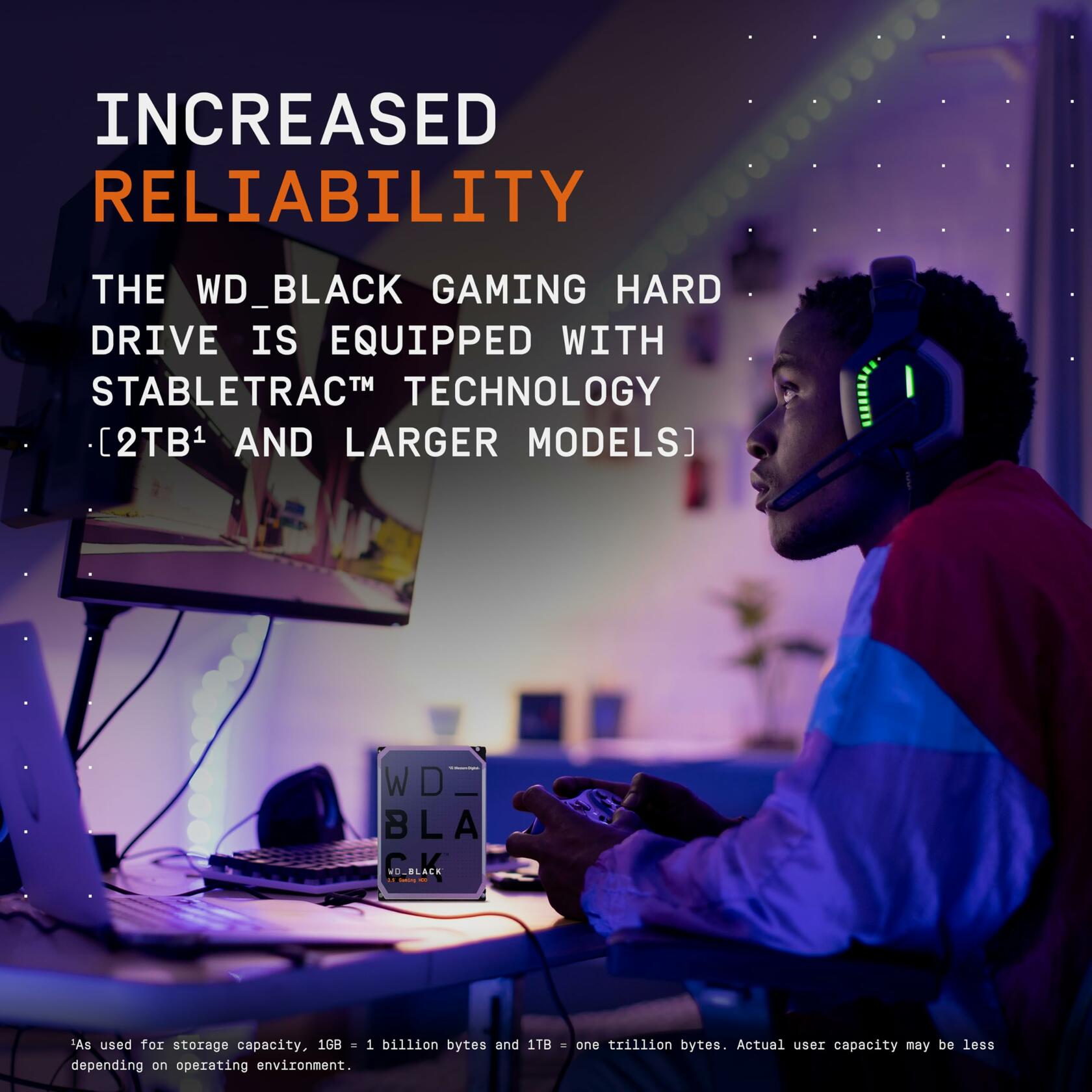 Western Digital WD_BLACK 8TB Internal Hard Drive 7200 RPM (WD8002FZBX )