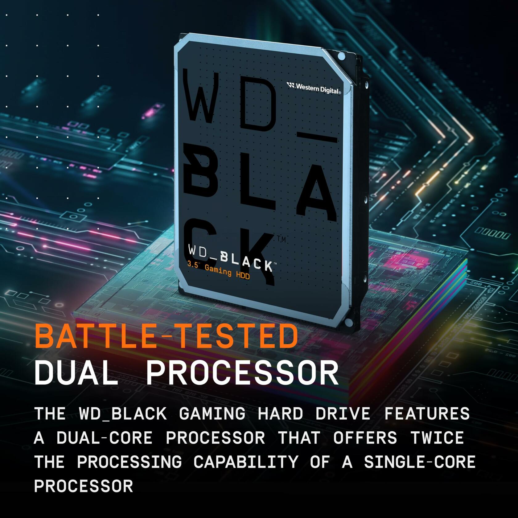 Western Digital WD_BLACK 8TB Internal Hard Drive 7200 RPM (WD8002FZBX )