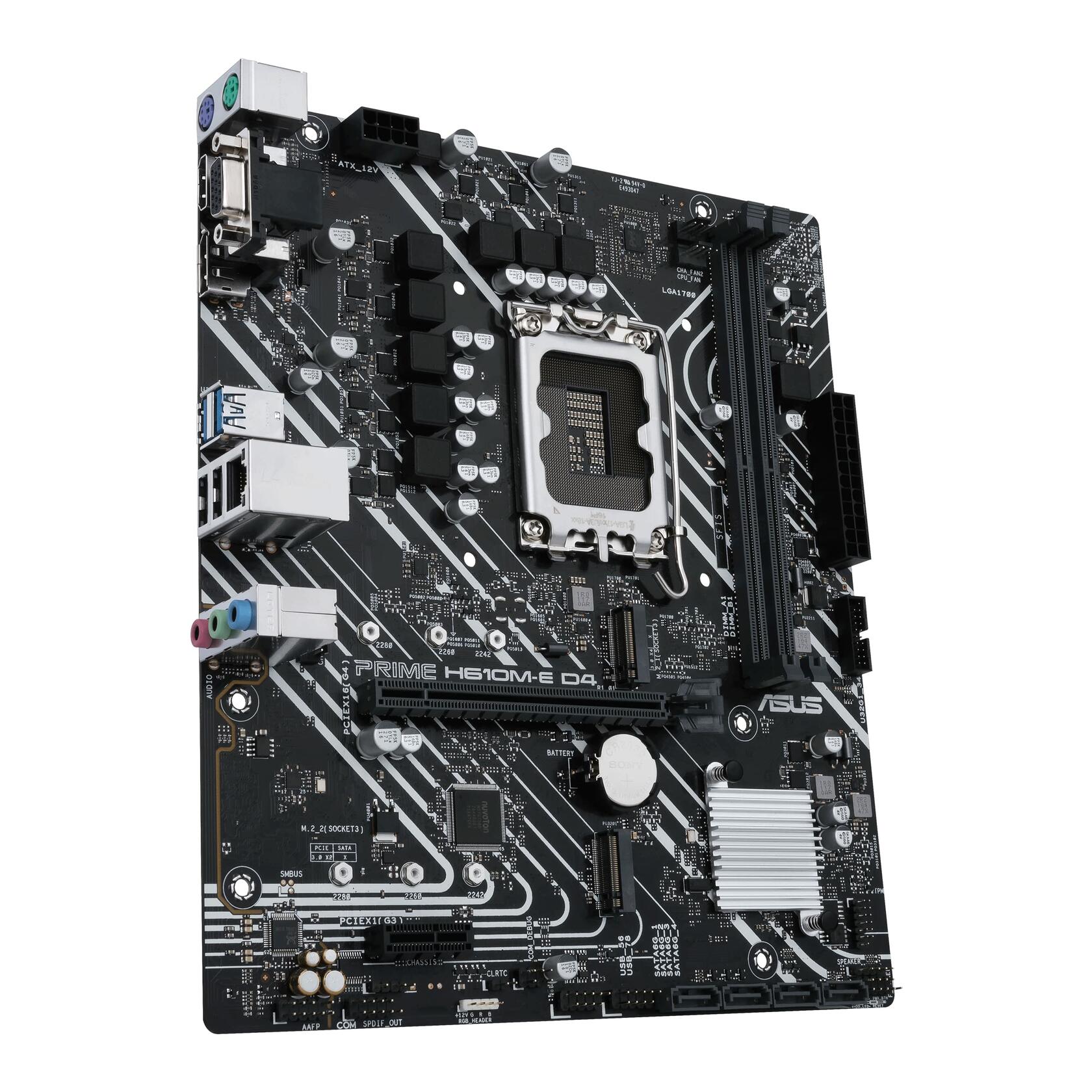 ASUS PRIME H610M-E D4-CSM Intel H610 LGA 1700 Micro ATX