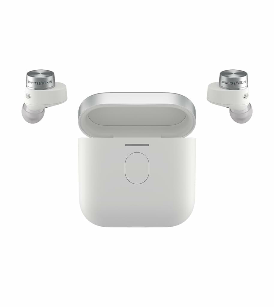 Bowers & Wilkins Pi7 S2 True Wireless Noise Cancelling Earbuds - Canvas White