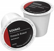 Solimo French Roast (Dark) Keurig K-Cup Coffee Pods, 100ct