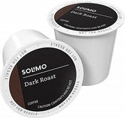 Solimo Dark Roast Keurig K-Cup Coffee Pods, 100ct