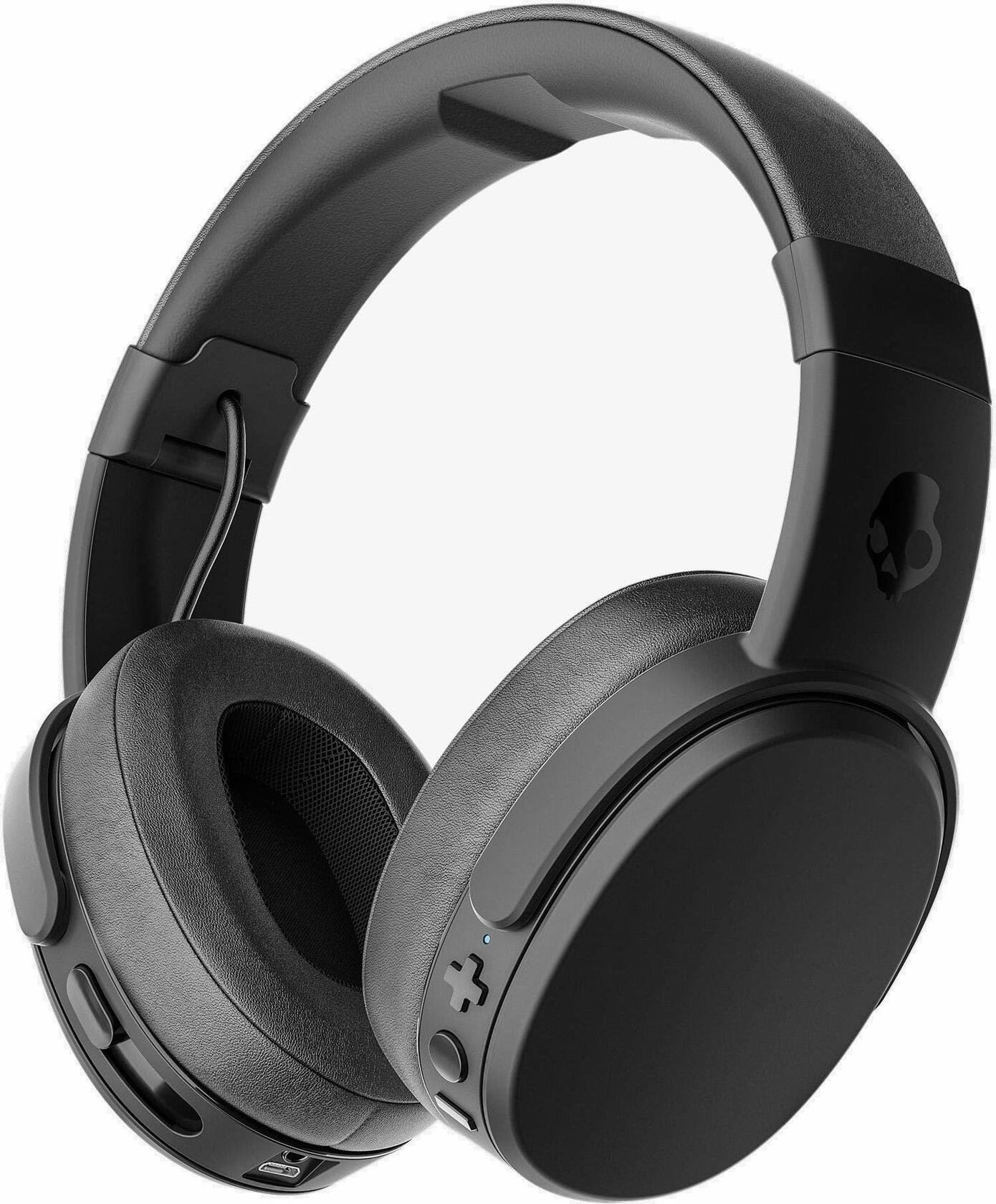 Skullcandy Crusher Wireless Over-Ear Headphones, 50hr Batt, Rapid Charge (Black)