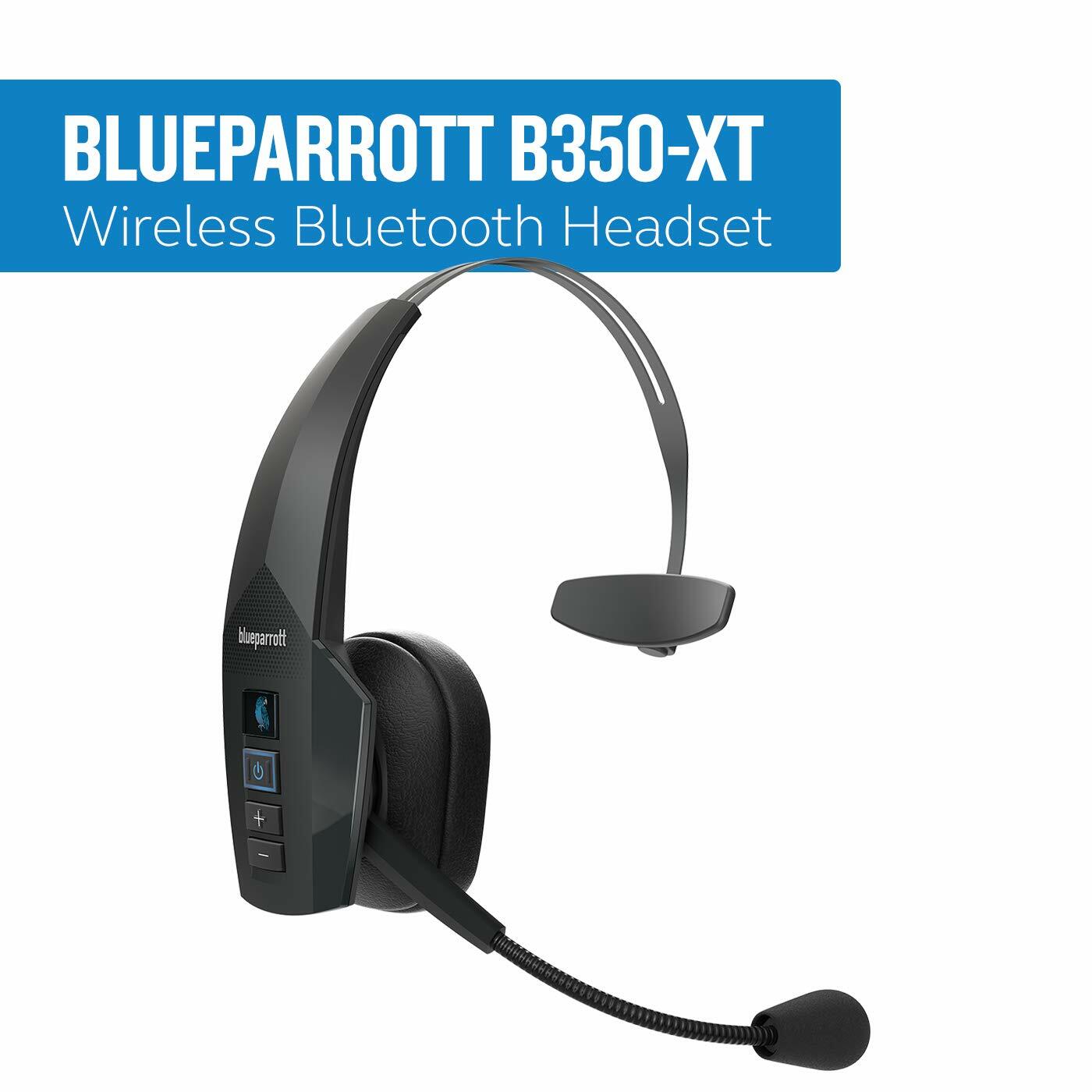 BlueParrott B350-XT Noise Cancelling Mono Bluetooth Headset
