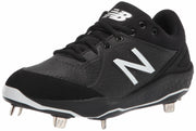New Balance Men's Fresh Foam 3000 V5 Metal Baseball Cleats,  Black, 7 Wide
