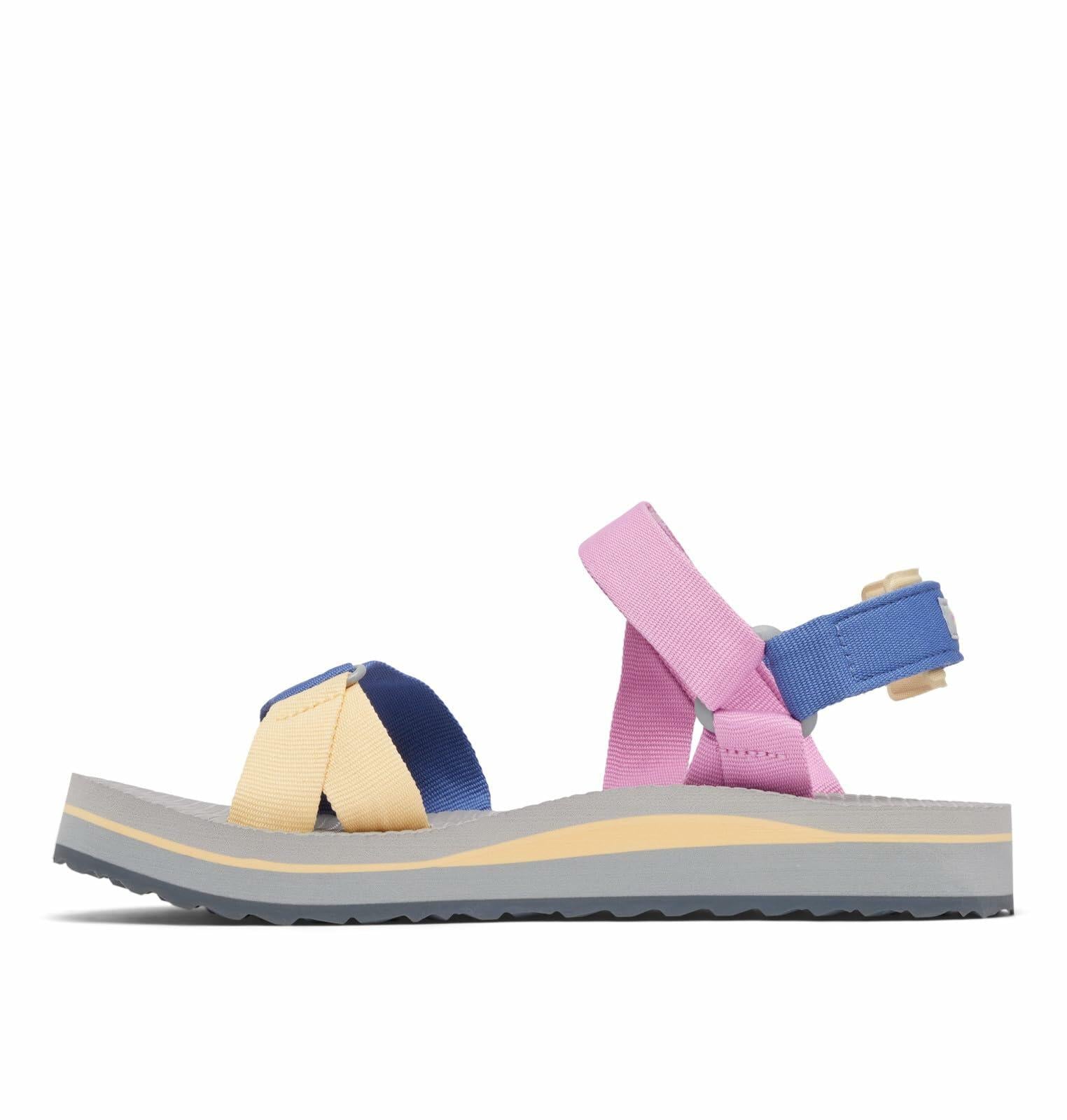Columbia Women's Alava Sandal, Eve/Sunkissed (Pink/Purple) Size 11