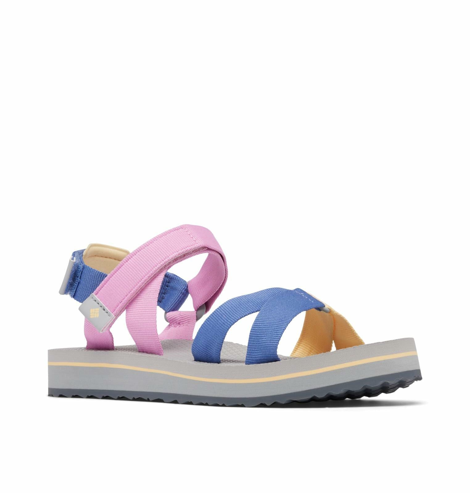 Columbia Women's Alava Sandal, Eve/Sunkissed (Pink/Purple) Size 11