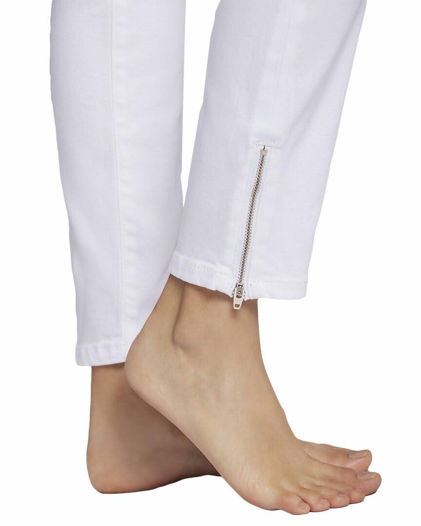 Current/Elliott Women's The Slider Low Rise Skinny Jeans - Blanc/White - Size 32