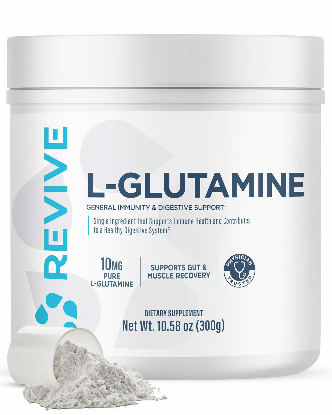Revive MD L-Glutamine Powder, Unflavored, 30svgs