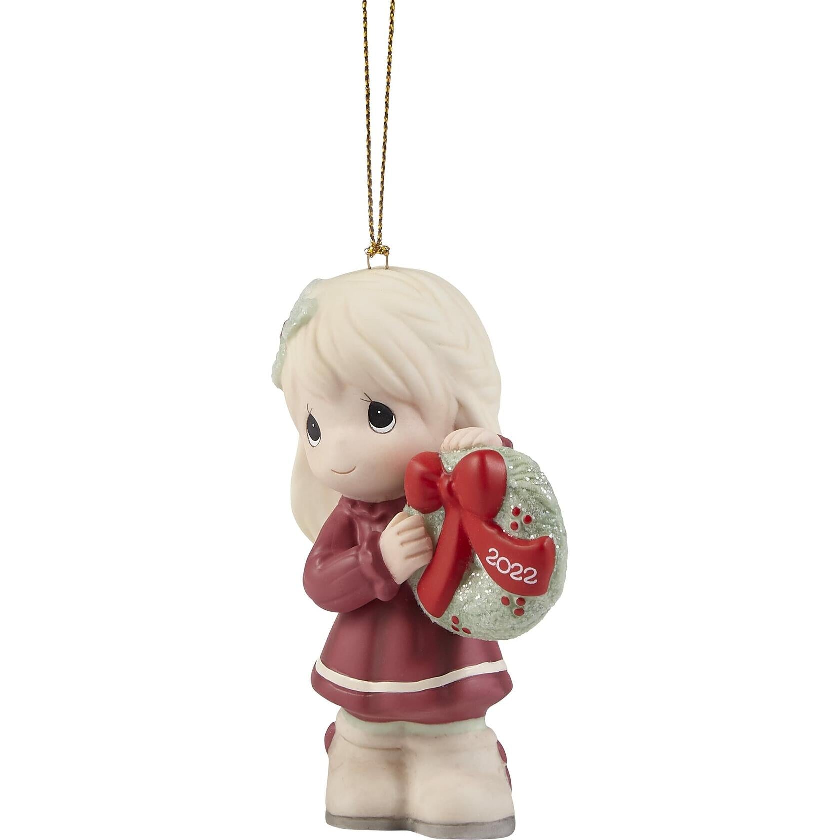 Precious Moments Christmas Ornament "May Your Christmas Wishes Come True" 2022