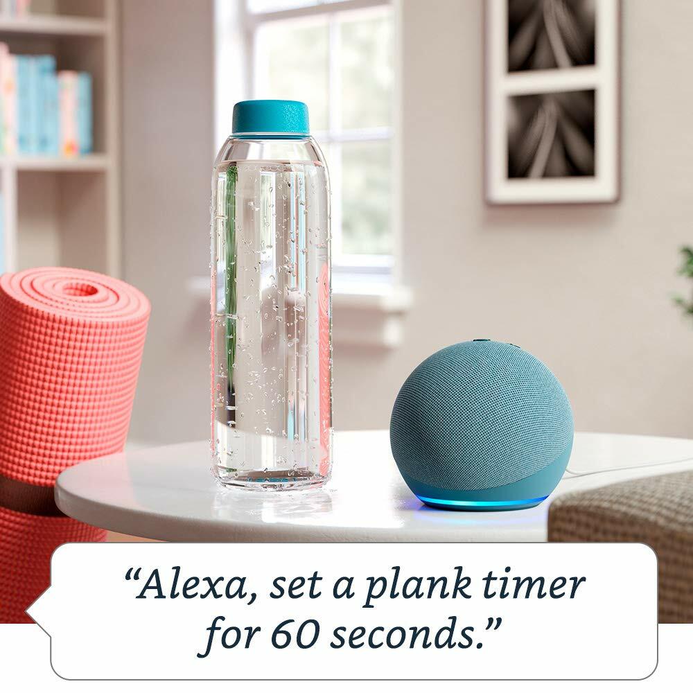 Amazon Echo Dot (4th Gen) Smart speaker with Alexa, Twilight Blue