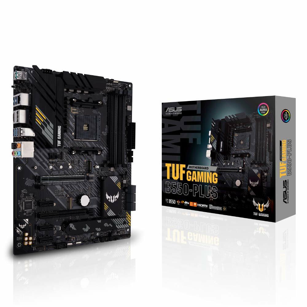 ASUS TUF Gaming B550-PLUS Motherboard Socket (PC) AMD AM4, PCIe 4.0, ATX