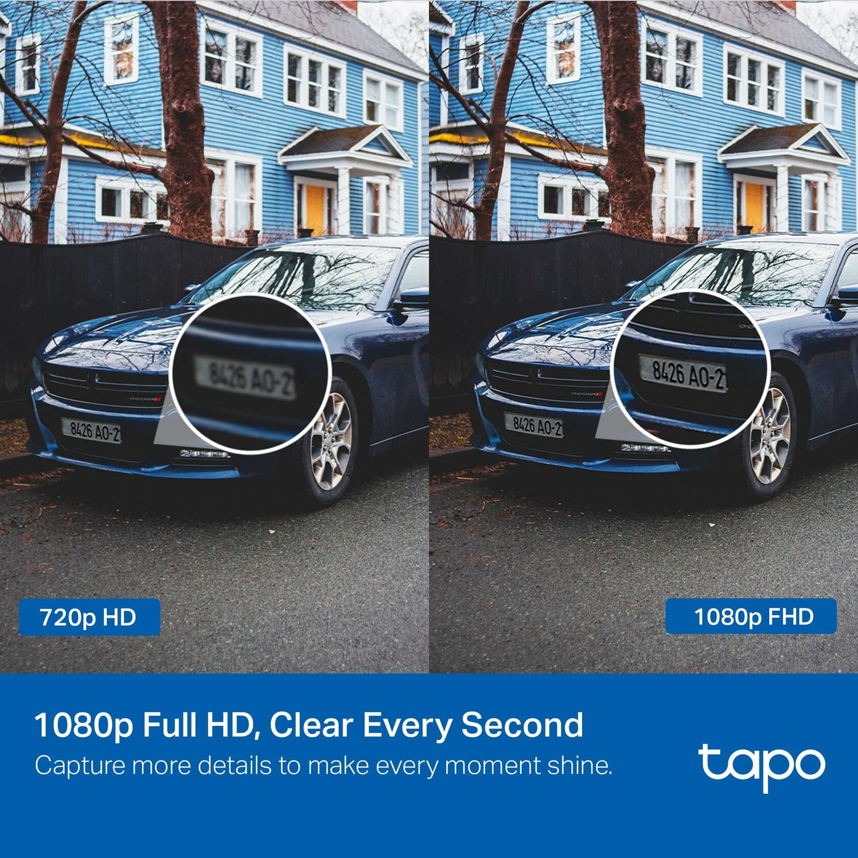Tapo C500 TP-Link 1080P Outdoor Wired Pan/Tilt WiFi Camera 360° View