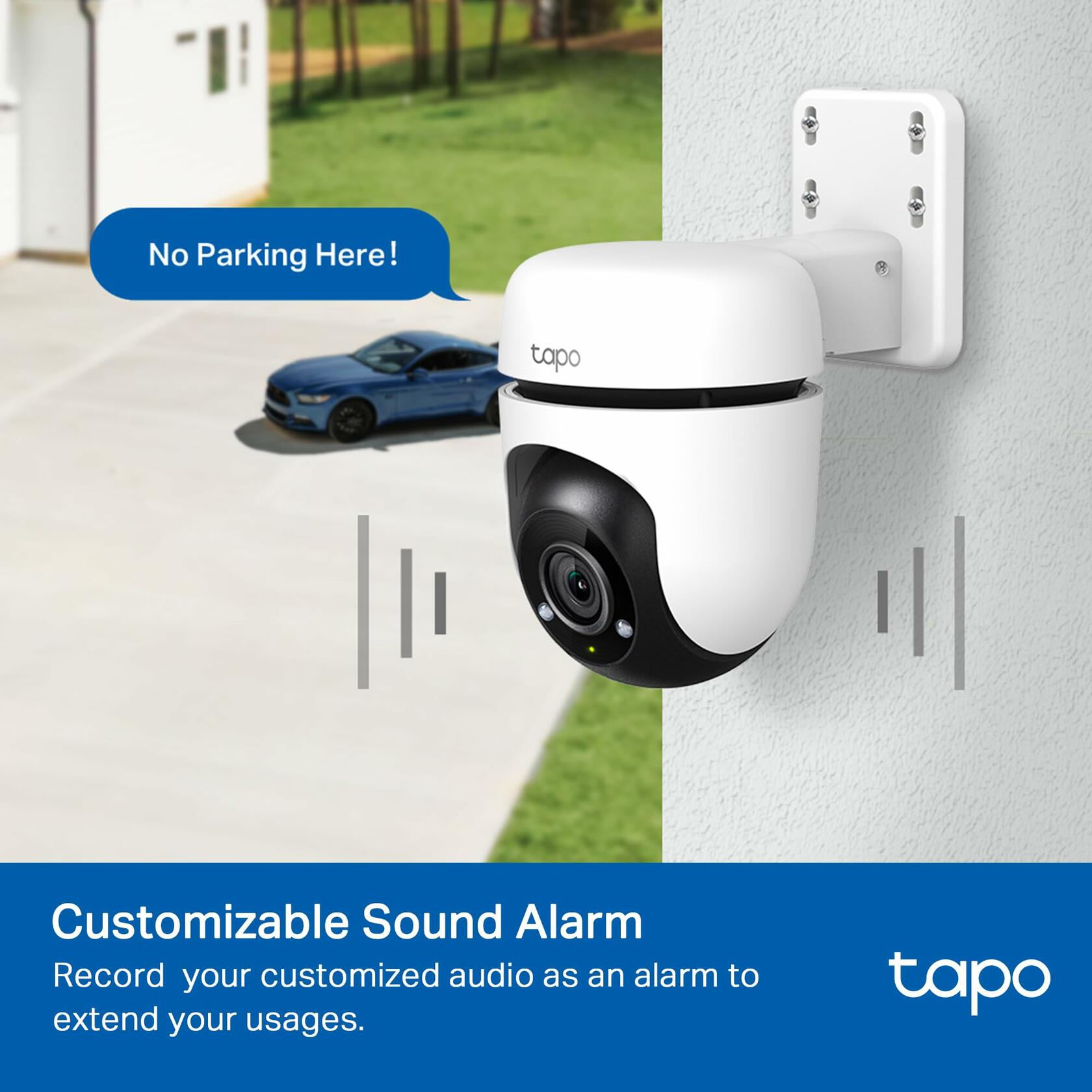 Tapo C500 TP-Link 1080P Outdoor Wired Pan/Tilt WiFi Camera 360° View