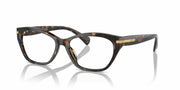 Ralph by Ralph Lauren Women's RA7161U Eyewear Frames - Shiny Dark Havana, 55/16/145