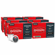 Community Coffee Signature Blend Dark Roast Coffee Single-Serve Cups  0.39 oz  12 count