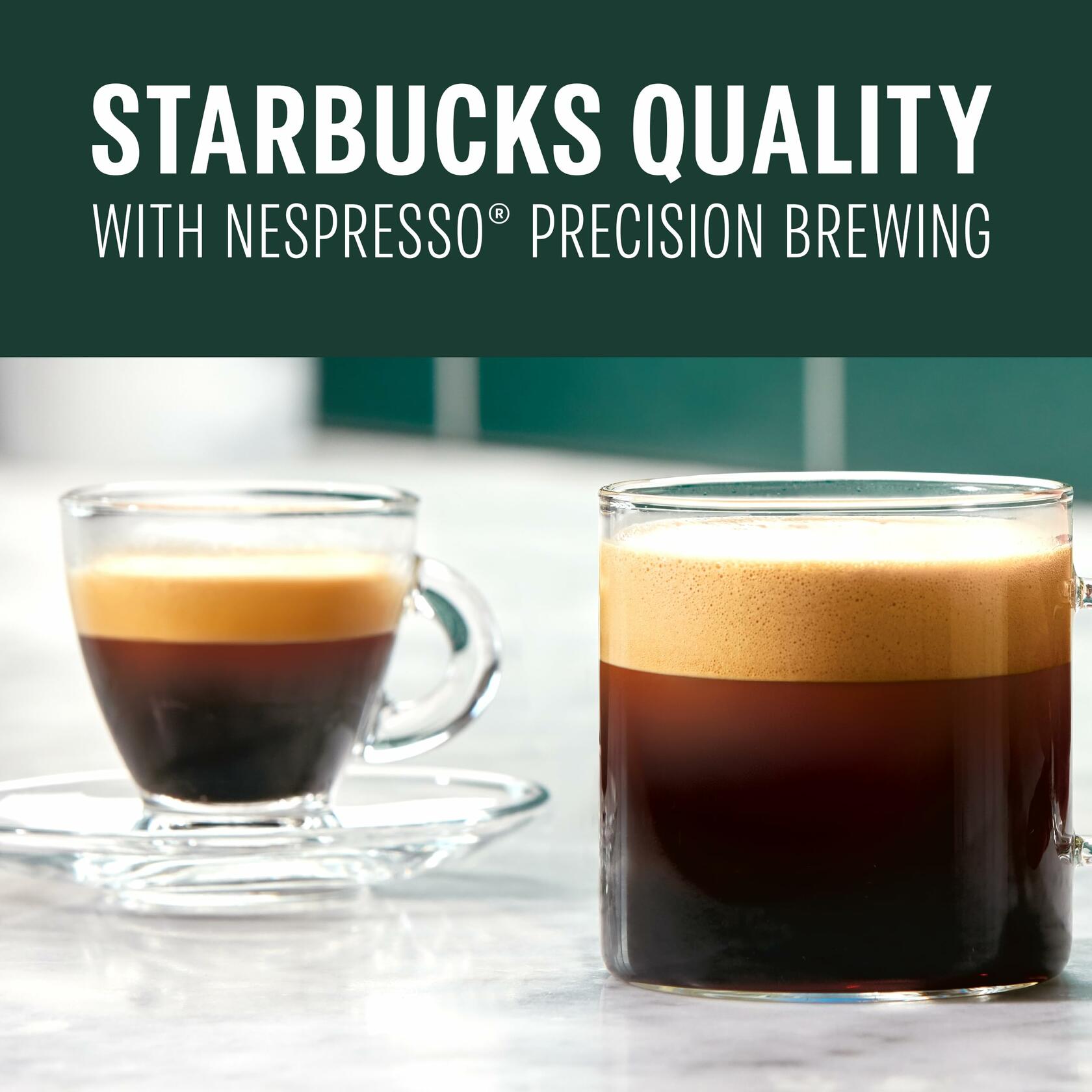 Starbucks by Nespresso Vertuo Line Creamy Vanilla Flavor Light Roast Coffee Pods - 32ct