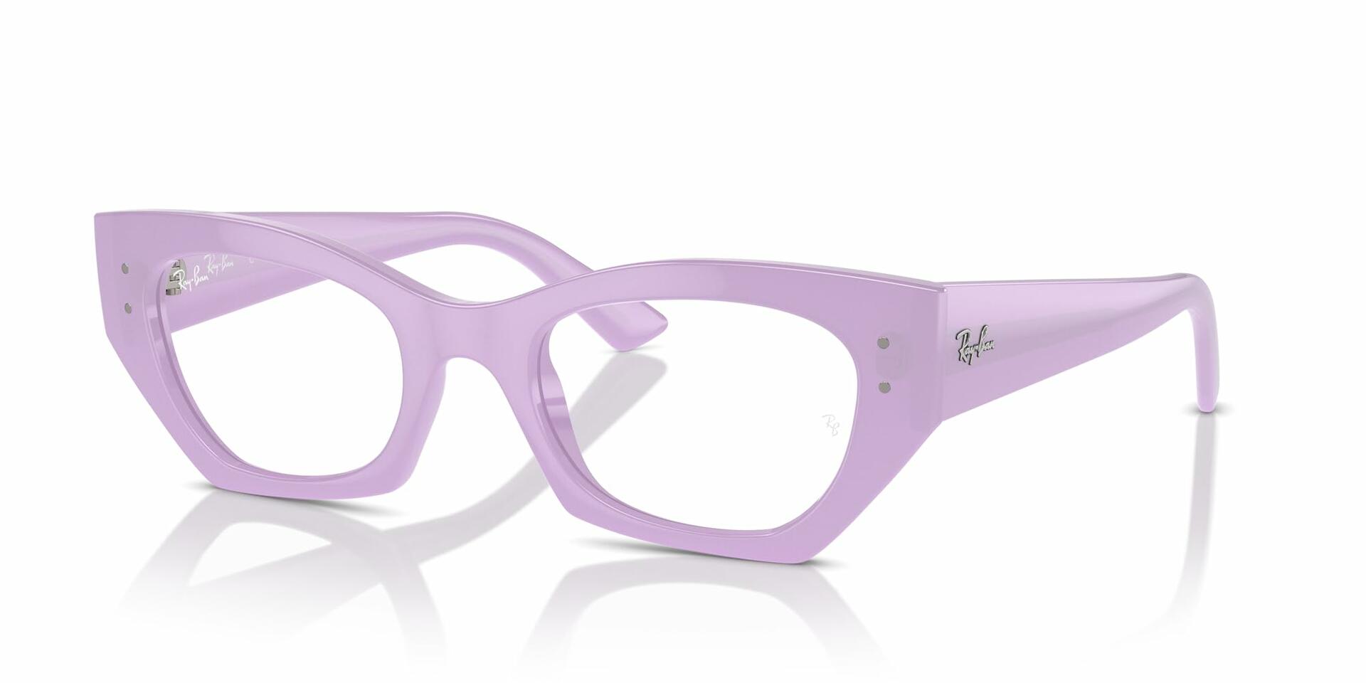 Ray-Ban Women's Rx7330 8346 Zena Eyewear Frames - Lilac, 49/22/145