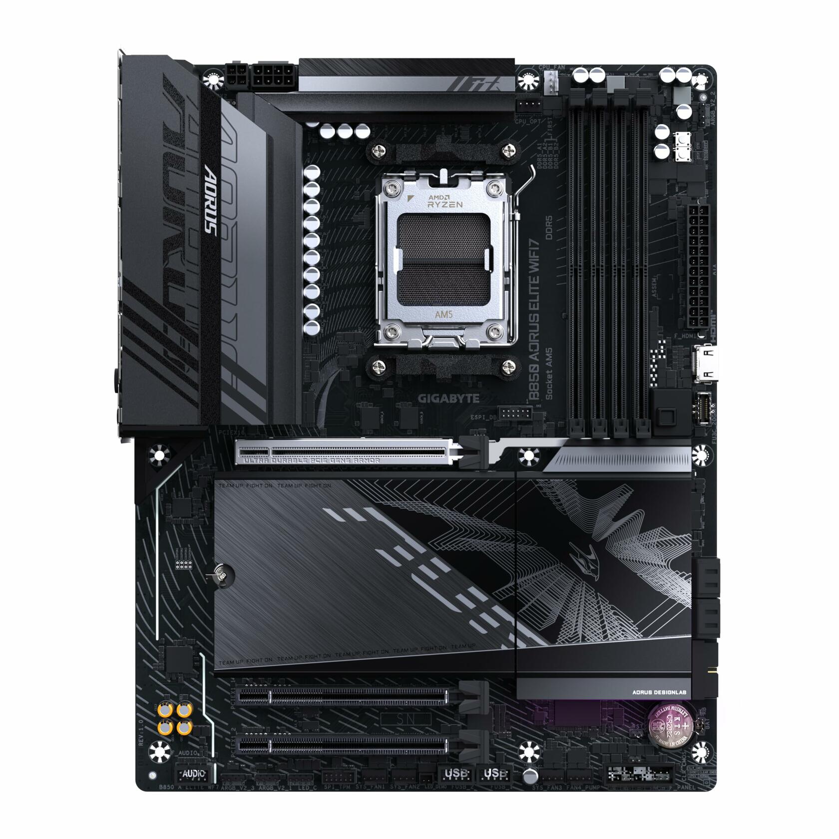 Gigabyte B850 Aorus Elite WIFI7 (Socket AM5) DDR5 ATX Motherboard