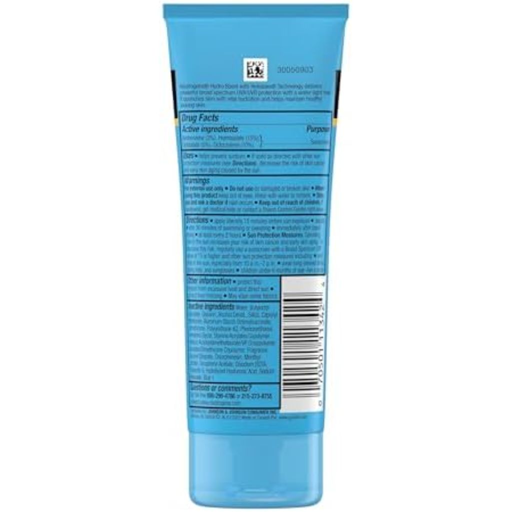 Neutrogena Hydro Boost Moisturizing Water Gel Sunscreen Lotion with Broad Spectrum SPF 50 - 3 fl. oz (3 Pack)