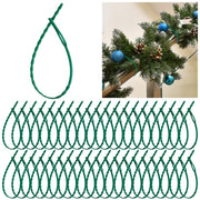 Amylove 40 Pcs 9 Inch Christmas Garland Ties