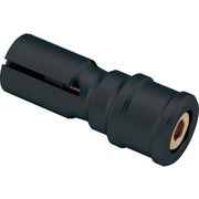 BikeMaster Bar End Adaptor for Clamp-On Mirror, Black