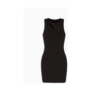Armani Exchange, Short Dresses, Female, Black, Size: L Women`s Cut Out Bodycon Dress