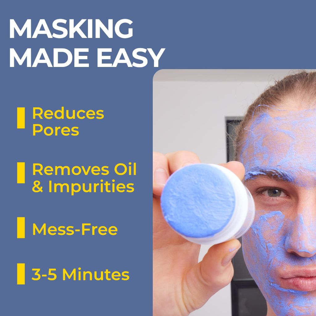 WYOS Pore-Refining Clay Face Mask Stick - 57g