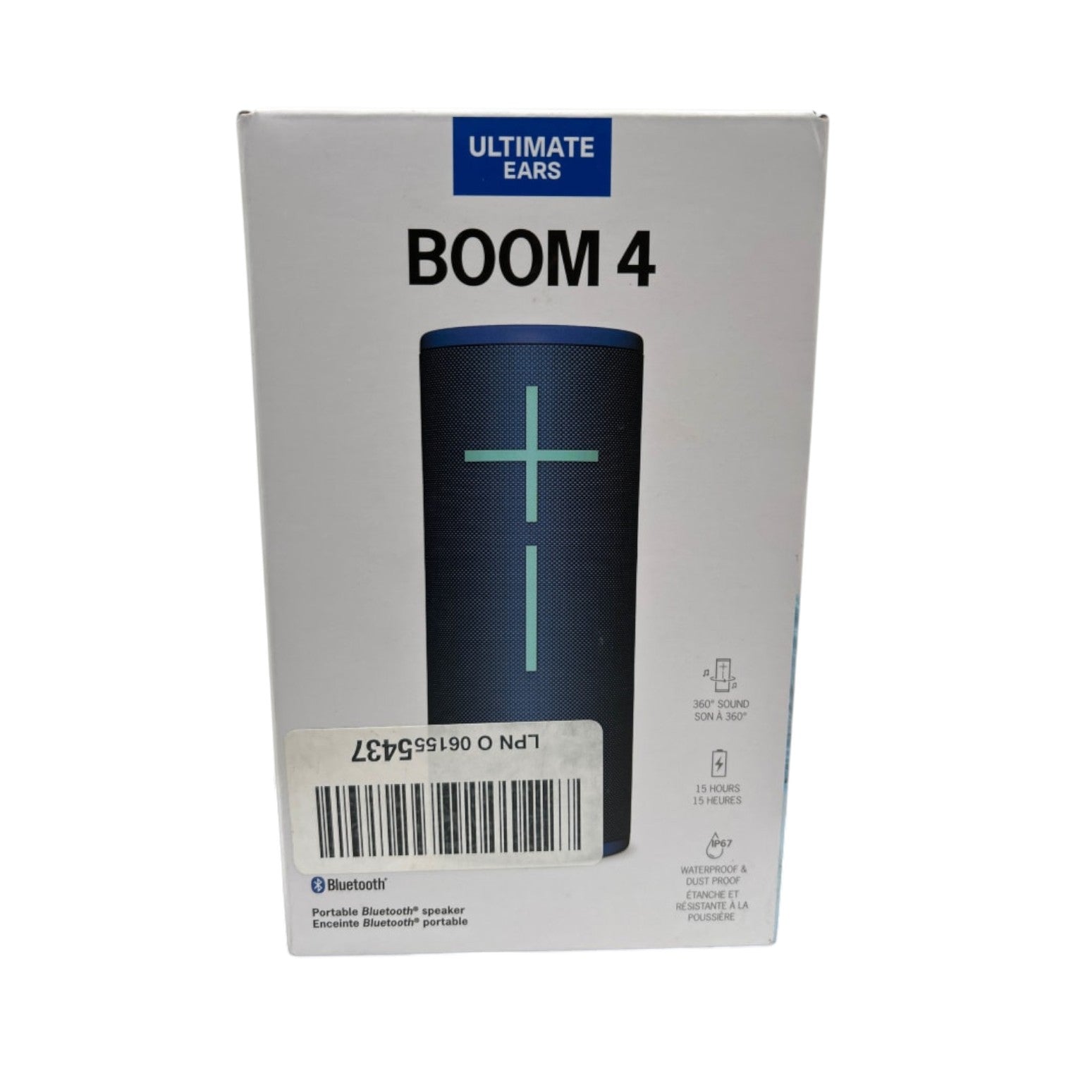 Ultimate Ears BOOM 4 Wireless Bluetooth Speaker - Blue