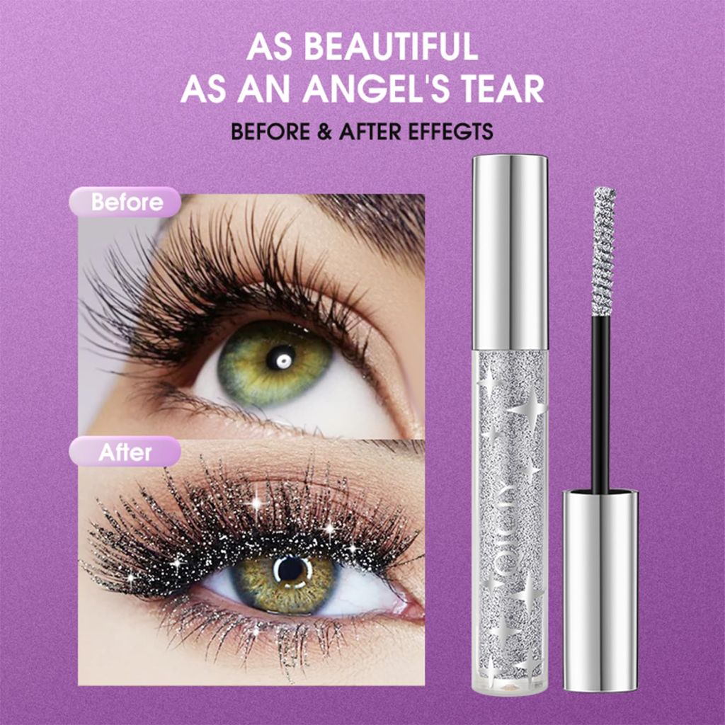 Glitter Mascara Eyelash Dyeing Glitter Colored