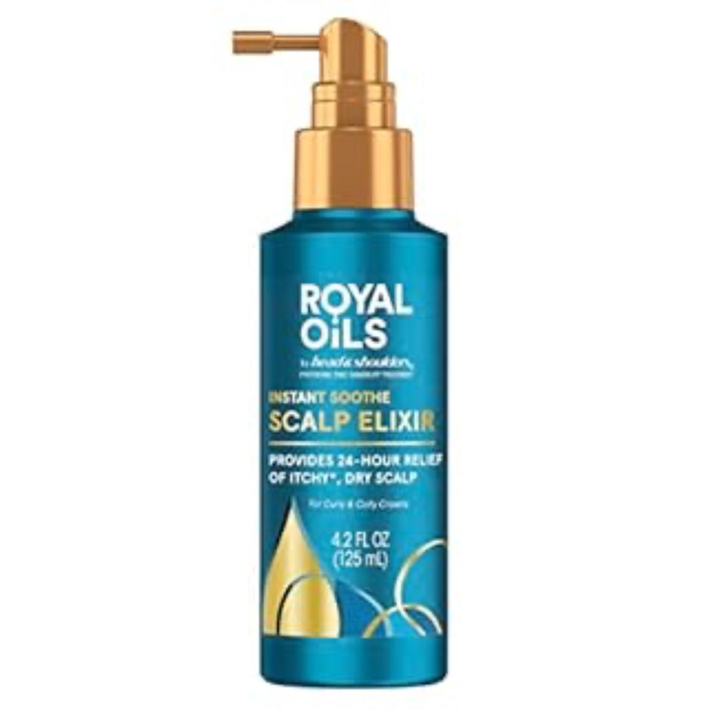 Head & Shoulders Royal Oils Instant Soothe Scalp Elixir Treatment  4.2 fl oz  for Dry Scalp