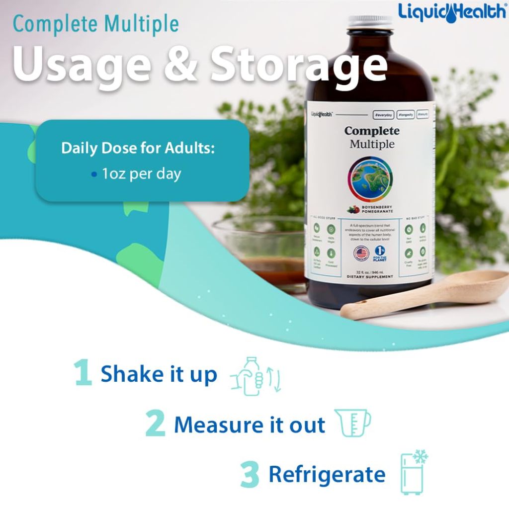 Liquid Health Products Complete Multiple Original, 32 Fluid Ounce