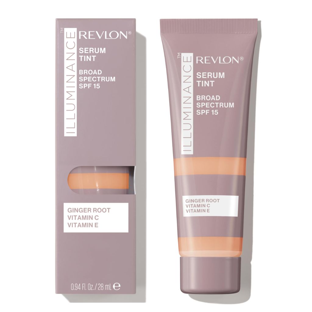 Revlon Illuminance Tinted Serum, Triple Hyaluronic Acid, 313 Light Tan, 0.94oz.