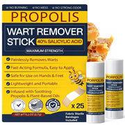 Wart Remover Propolis Infused Wart Removal Stick with 40% Salicylic Acid 0.34 oz 10 g
