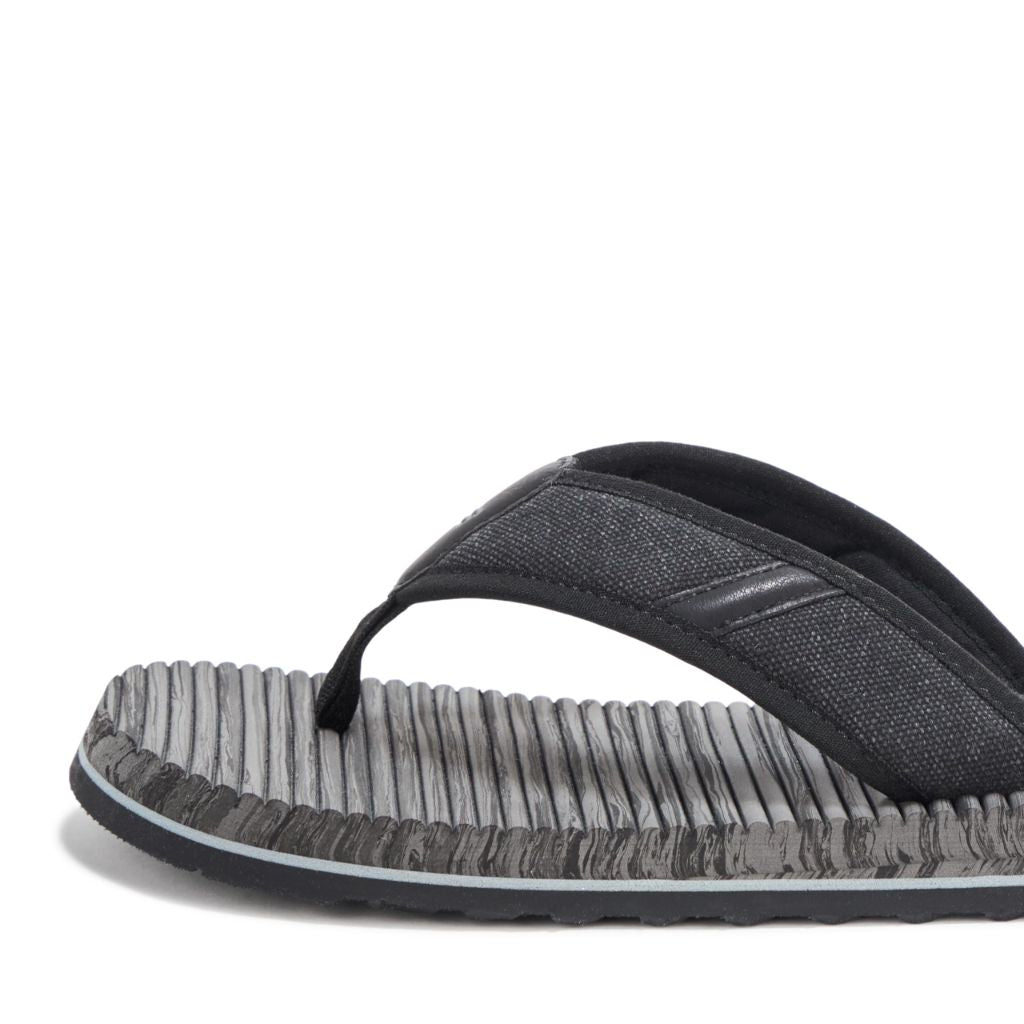 Skechers Men's Tantric-Rafe Thong Sandal, Blk - size 12