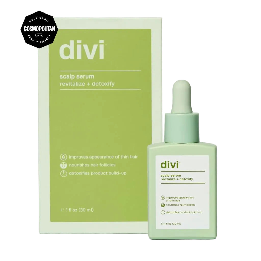 Divi Scalp Serum for Thinning Hair, 30ml – Clinically Tested, Nourishing Formula with Amino Acids, Caffeine & Rosemary Oil