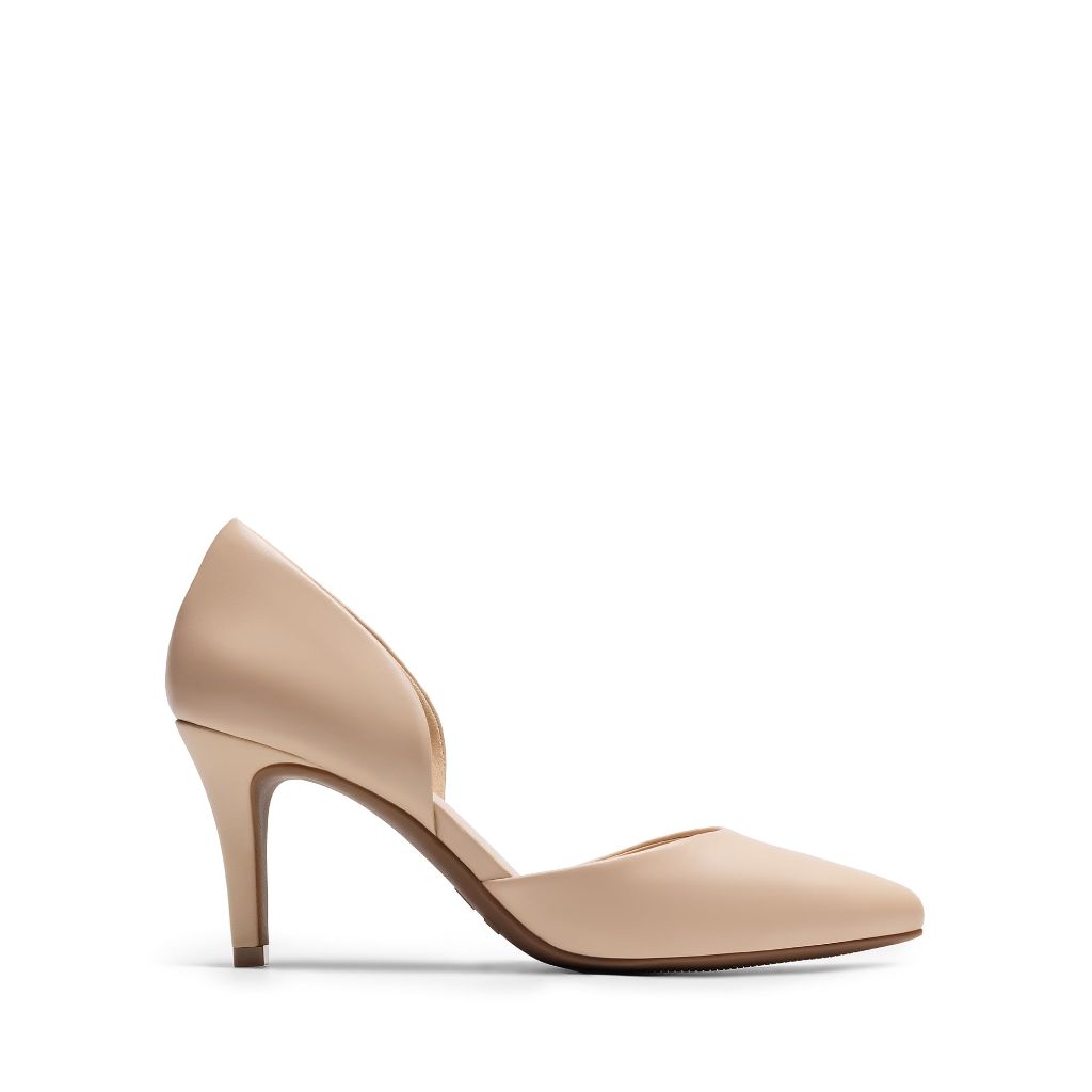 DREAM PAIRS Women's High Heel Pumps, Nude - Size 7.5