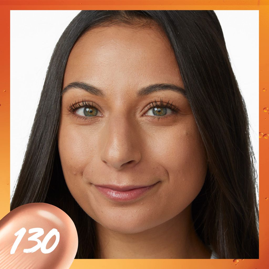 Maybelline Super Stay Up to 24HR Skin Tint, Radiant Light-to-Medium Coverage Foundation, 130, 1 Count