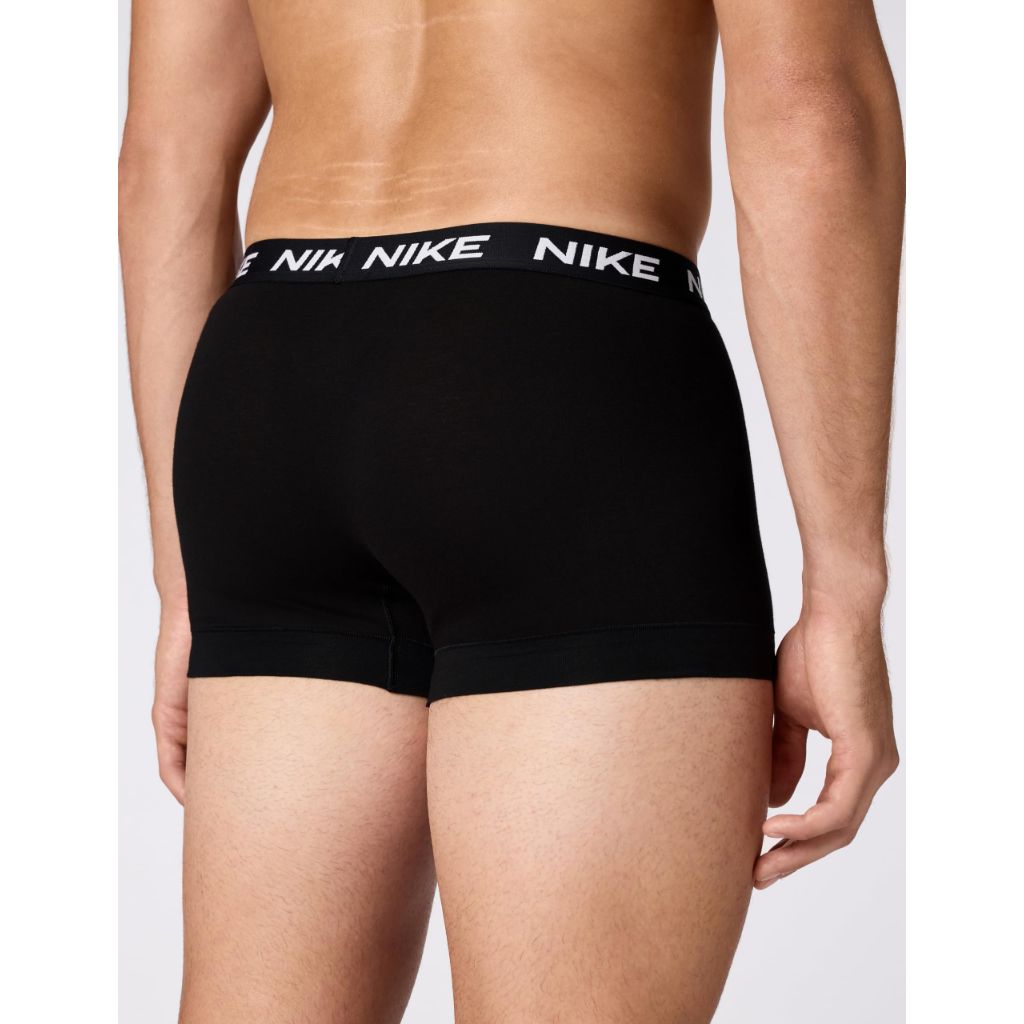 Nike Men's All Day Cotton Stretch W/Fly Trunk 3pk Underwear