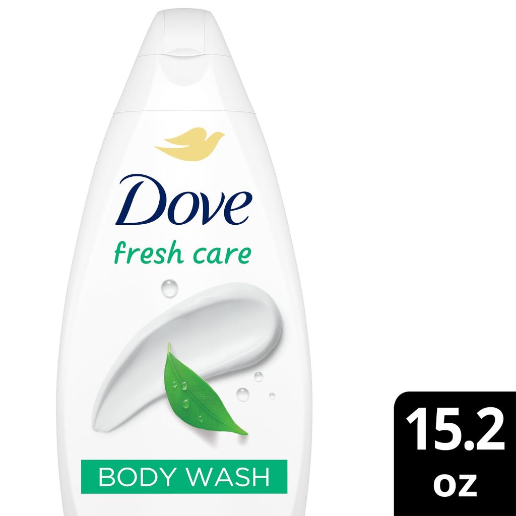 Dove Body Wash Revitalizing & Moisturizing Cleanser - Fresh Care, 15.2 fl. oz. (3 Pack)